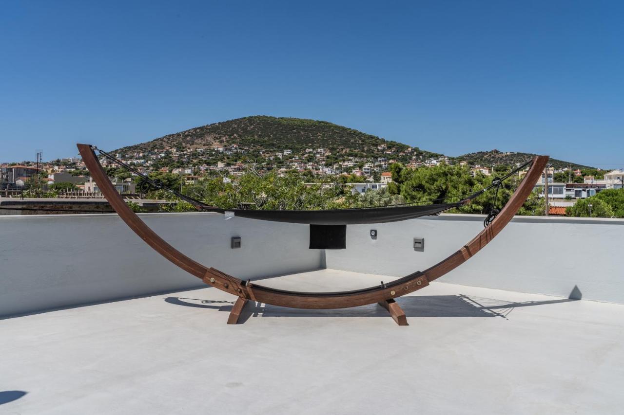 Yoga Euphoria Seaside Apartment Artemida  Exterior foto
